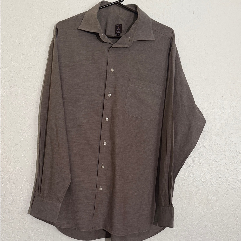 Robert Talbott Charcoal Button Down Shirt